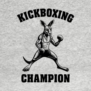 Kangaroo Kickboxing Champion T-Shirt